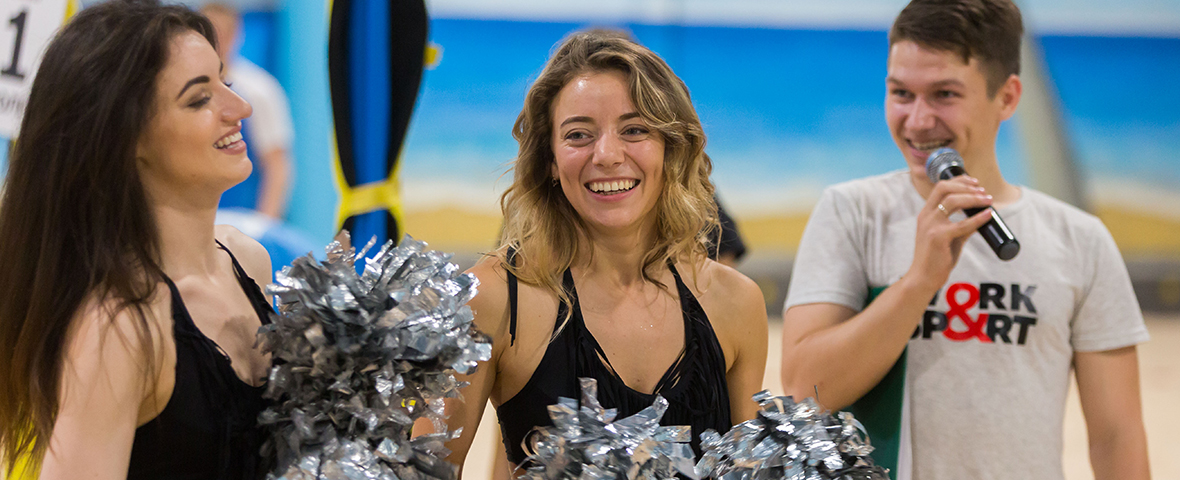 Ведущие и диджеи мероприятия «Work&Sport»